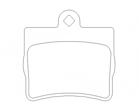 Bromsbeläggssats, skivbroms 2190003 Textar