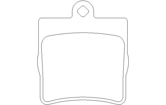 Bromsbeläggssats, skivbroms 2191901 Textar