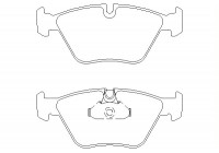 Bromsbeläggssats, skivbroms 2199003 Textar