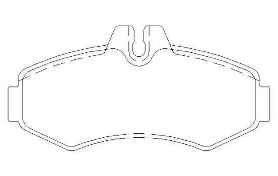 Bromsbeläggssats, skivbroms 2302201 Textar