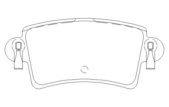 Bromsbeläggssats, skivbroms 2366901 Textar