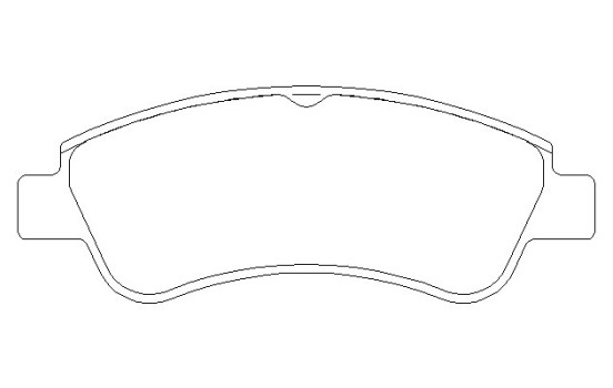 Bromsbeläggssats, skivbroms 2395401 Textar