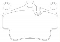 Bromsbeläggssats, skivbroms 2404903 Textar