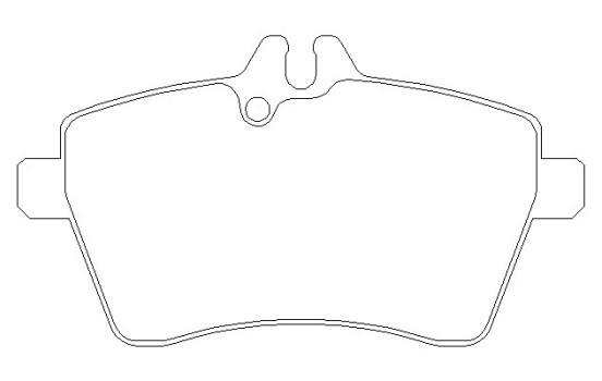 Bromsbeläggssats, skivbroms 2407701 Textar