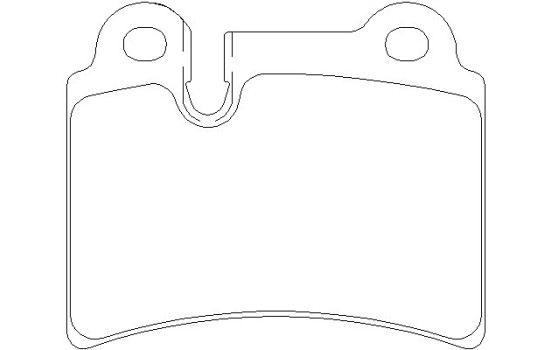 Bromsbeläggssats, skivbroms 2409701 Textar