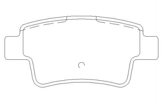 Bromsbeläggssats, skivbroms 2434901 Textar