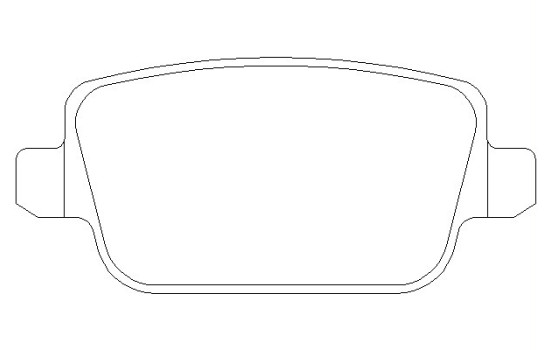 Bromsbeläggssats, skivbroms 2453703 Textar