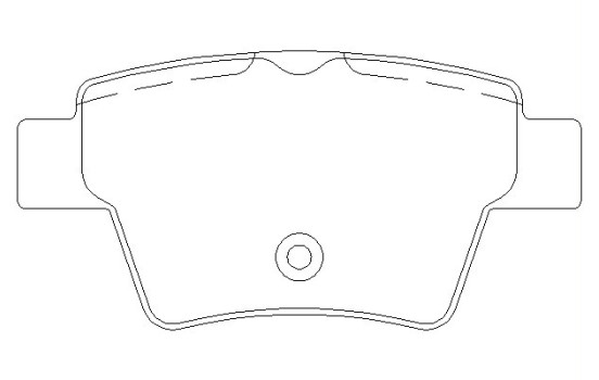 Bromsbeläggssats, skivbroms 2473701 Textar