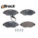 Bromsbeläggssats, skivbroms 24738 00 551 10 Breck, miniatyr 3
