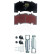 Bromsbeläggssats, skivbroms 2930801 Textar, miniatyr 2