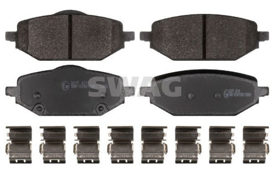 Bromsbeläggssats, skivbroms 33110919 Swag