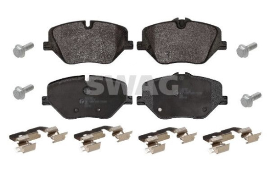 Bromsbeläggssats, skivbroms 33114166 Swag