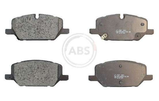 Bromsbeläggssats, skivbroms 35007 ABS