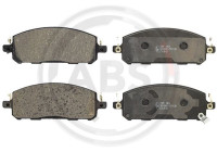 Bromsbeläggssats, skivbroms 35009 ABS