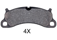 Bromsbeläggssats, skivbroms 35010 ABS