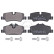 Bromsbeläggssats, skivbroms 35049 ABS, miniatyr 2