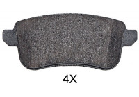 Bromsbeläggssats, skivbroms 35083 ABS