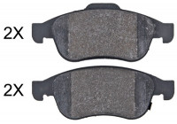 Bromsbeläggssats, skivbroms 35103 ABS