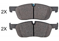 Bromsbeläggssats, skivbroms 35105 ABS