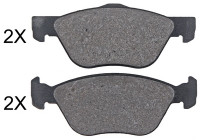 Bromsbeläggssats, skivbroms 35115 ABS