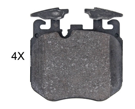 Bromsbeläggssats, skivbroms 35144 ABS