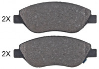 Bromsbeläggssats, skivbroms 35147 ABS