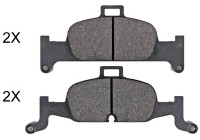 Bromsbeläggssats, skivbroms 35148 ABS