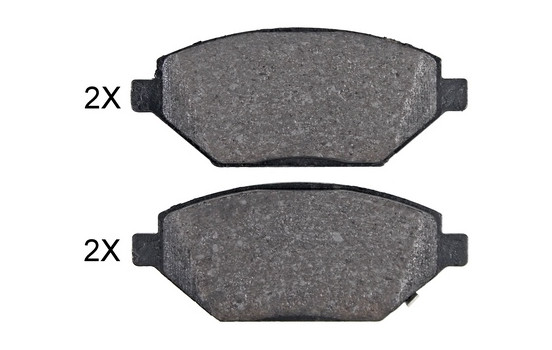 Bromsbeläggssats, skivbroms 35158 ABS