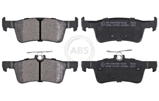 Bromsbeläggssats, skivbroms 35160 ABS
