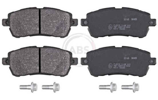 Bromsbeläggssats, skivbroms 35165 ABS