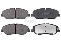 Bromsbeläggssats, skivbroms 35166 ABS