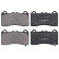 Bromsbeläggssats, skivbroms 35170 ABS