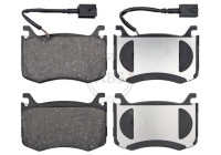 Bromsbeläggssats, skivbroms 35176 ABS