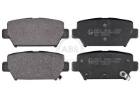 Bromsbeläggssats, skivbroms 35217 ABS