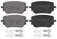 Bromsbeläggssats, skivbroms 35219 ABS