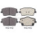 Bromsbeläggssats, skivbroms 35237 ABS
