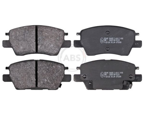Bromsbeläggssats, skivbroms 35245 ABS