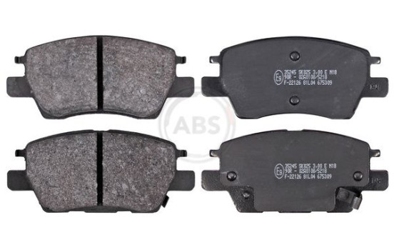 Bromsbeläggssats, skivbroms 35245 ABS
