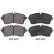 Bromsbeläggssats, skivbroms 35249 ABS