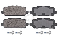 Bromsbeläggssats, skivbroms 35251 ABS