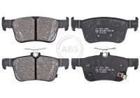 Bromsbeläggssats, skivbroms 35253 ABS