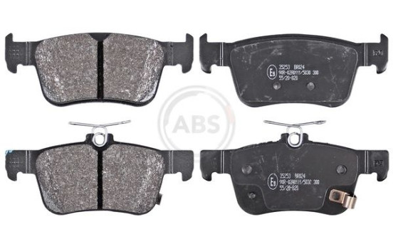 Bromsbeläggssats, skivbroms 35253 ABS