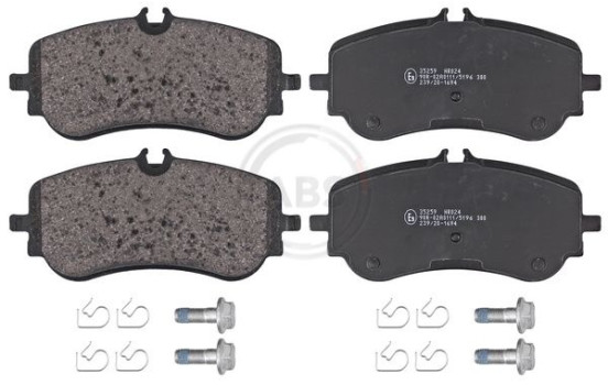 Bromsbeläggssats, skivbroms 35259 ABS