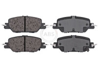 Bromsbeläggssats, skivbroms 35265 ABS