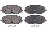 Bromsbeläggssats, skivbroms 35266 ABS