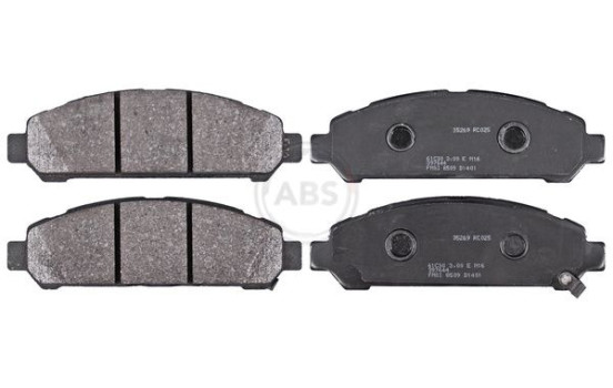 Bromsbeläggssats, skivbroms 35269 ABS