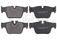 Bromsbeläggssats, skivbroms 35278 ABS