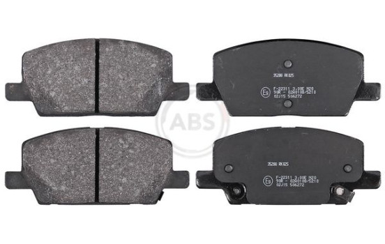 Bromsbeläggssats, skivbroms 35288 ABS