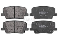 Bromsbeläggssats, skivbroms 35290 ABS