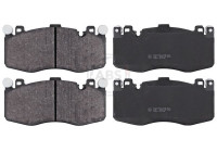 Bromsbeläggssats, skivbroms 35293 ABS